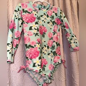 Girl Toddler Ruffle Butt Bathing Suit